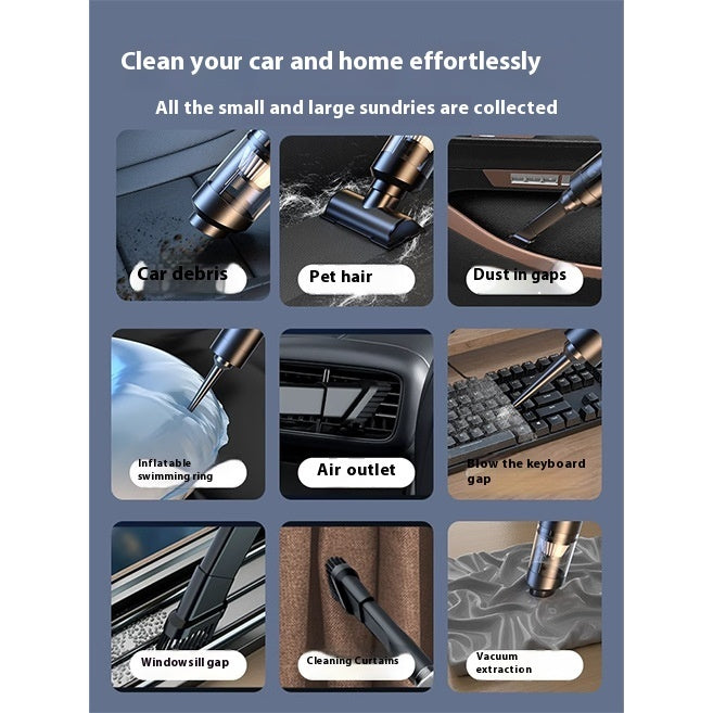 Car Cleaner Wireless Charging Car Home